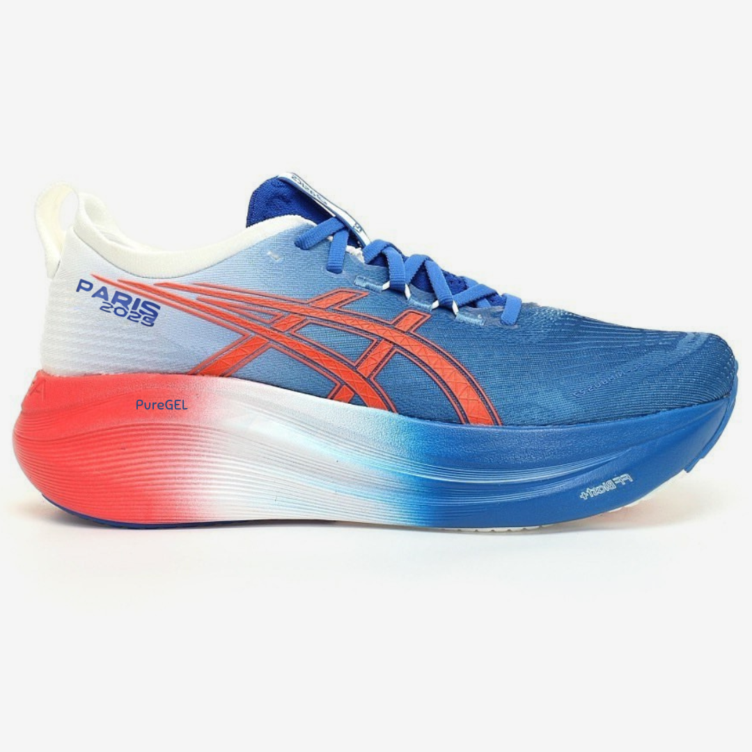 Asics Gel - Nimbus 27 Paris - Azul/Vermelho/Branco