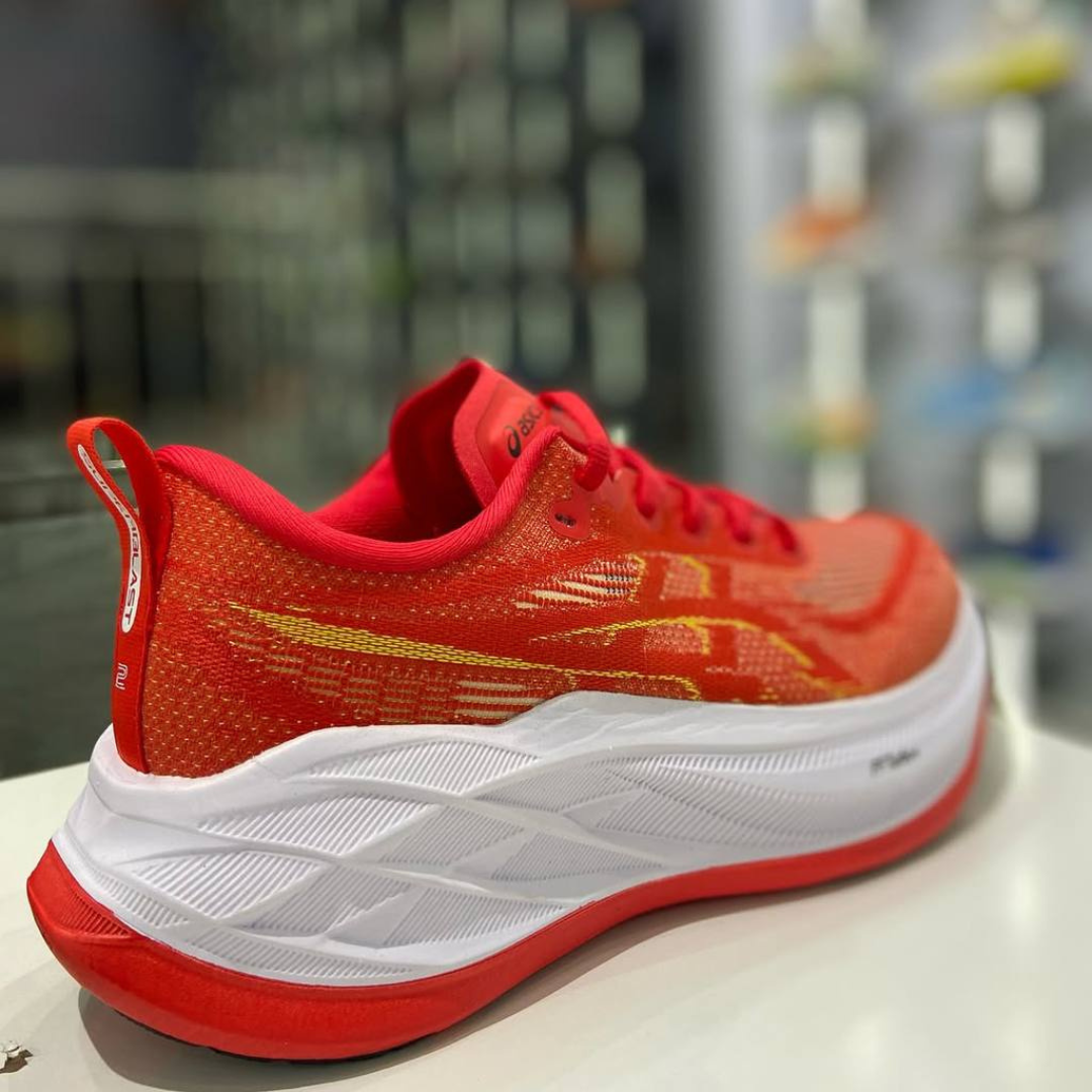 Asics Superblast 2 - Unissex - Vermelho/Branco