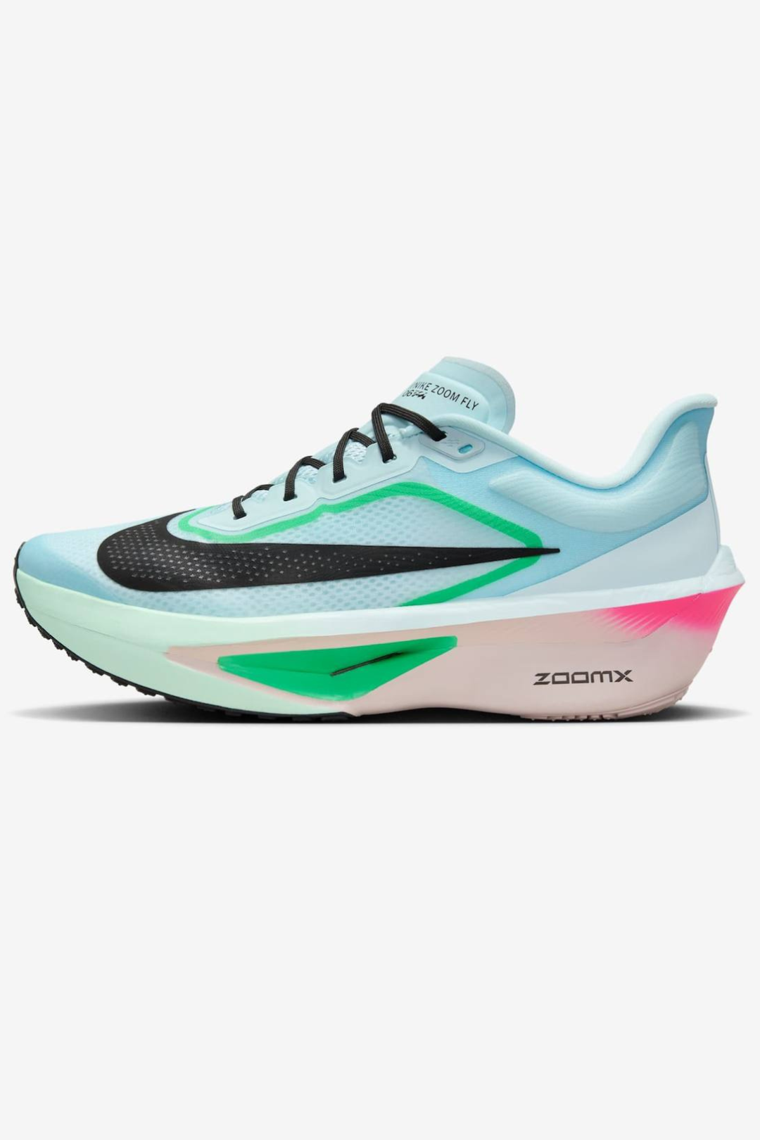 Nike Zoom Fly 6 - Gelo Glacial/Verde/Preto