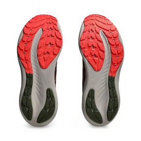 Asics Gel - Nimbus 26 TR - Verde Oliva/Vermelho