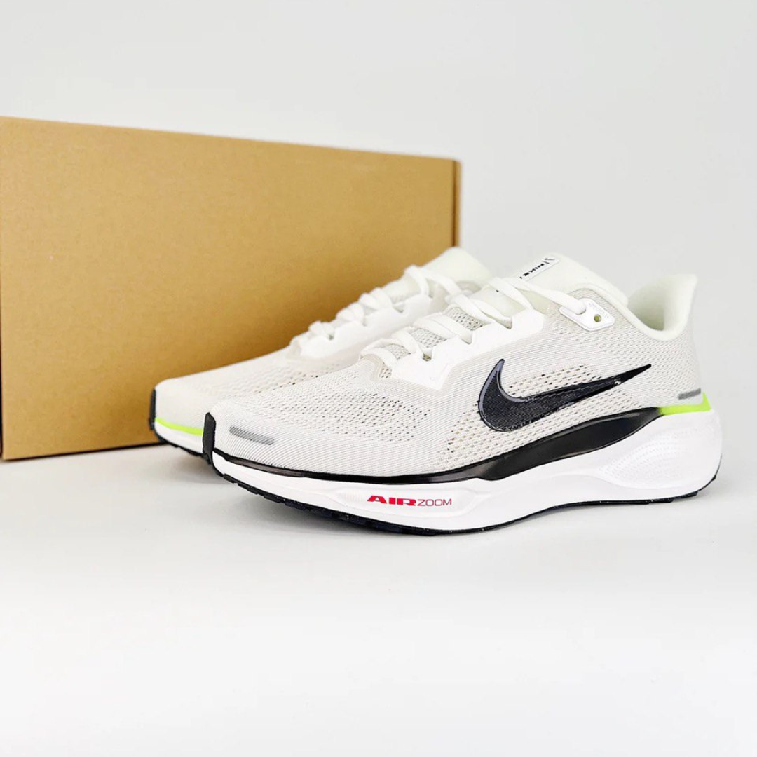 Nike Air Zoom Pegasus 41 - Branco/Preto/Verde