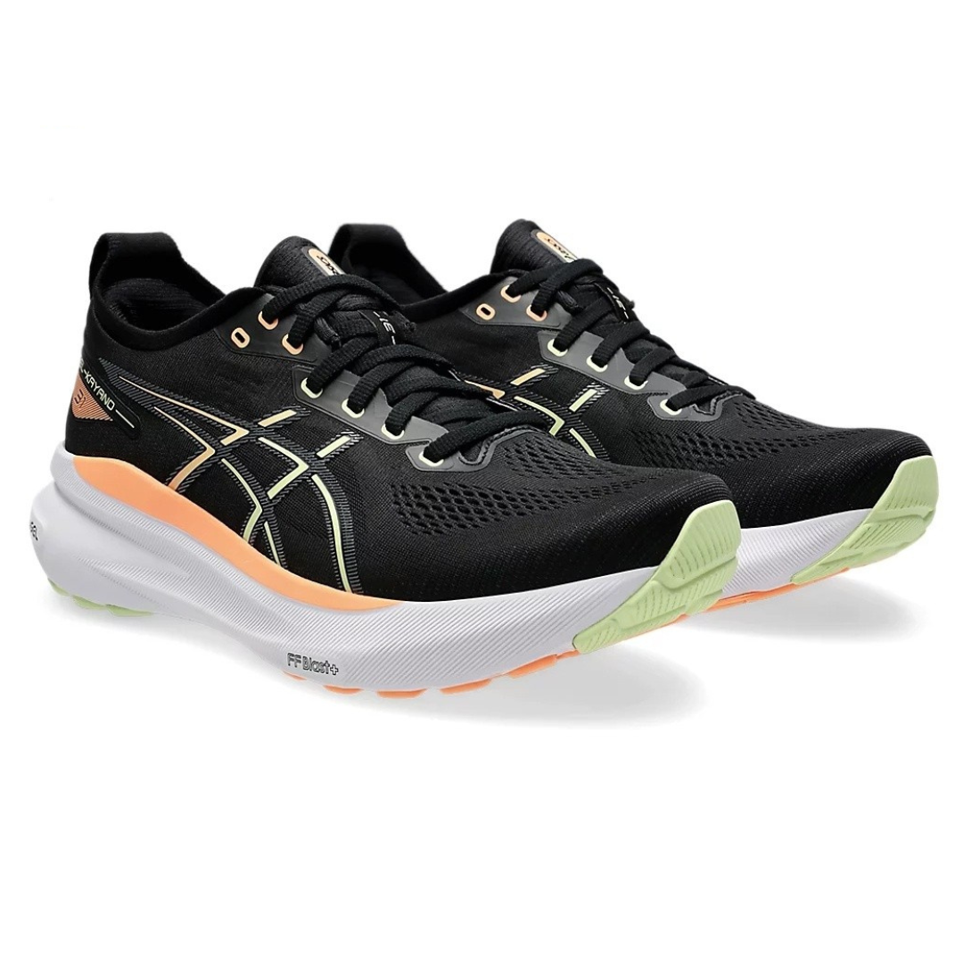 Asics Gel-Kayano 31 Preto com Branco e Laranja
