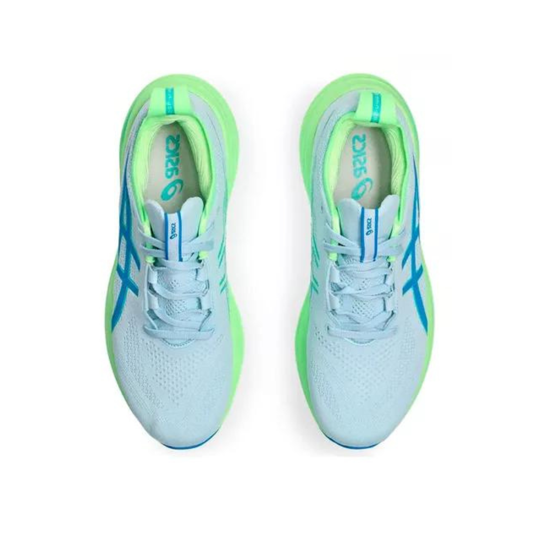Asics Gel - Nimbus 26 - Azul com Verde